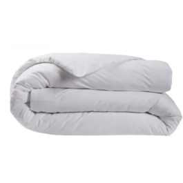Dodo DOD3609251732219 Cubierta de Cama 240x220 cm Algodón Antibacteriano Blanco - Hecho en Francia