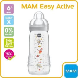 Biberón MAM Easy Active 2nd Age - 330ml - A partir de 6 meses - Teat Flow X - Unisex Biberón MAM Easy Active 2nd Age - 330ml - A partir de 6 meses - Teat Flow X - Unisex