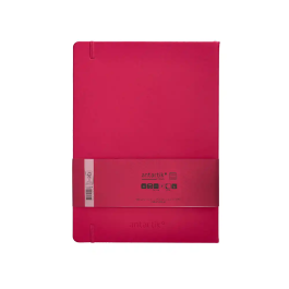 Antartik Antartik Notes Cuaderno A4 Tapa Dura Hojas Rayas Burdeos 100 Hojas 80 gr FSC