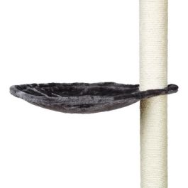 TRIXIE Hamaca - Nido XL para poste rascador para felpa gris platino gato ø 40 cm TRIXIE Hamaca - Nido XL para poste rascador para felpa gris platino gato ø 40 cm