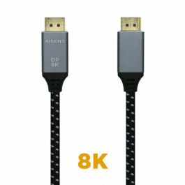 Cable HDMI Aisens Negro Negro/Gris 2 m