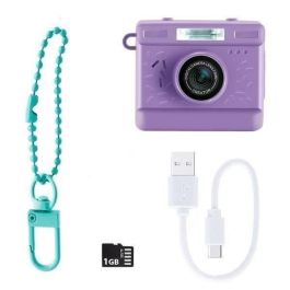 Canal Toys CTCLK063 Photo Creator Mini Cam' Cámara digital de fotos y vídeos Vintage con llavero y tarjeta SD de 1 GB