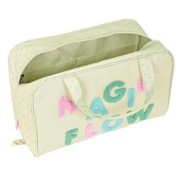 Neceser Escolar Glow Lab Magic flow Beige 31 x 14 x 19 cm