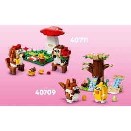 LEGO 40711 Set de Construcción Pícnic de Erizos con 2 Figuras de Animales y Accesorios para Niños +8 Años