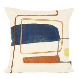 DKD Home Decor Cojín Abstracto Multicolor Poliéster 45 x 45 x 10 cm (4 Unidades) Precio: 26.98999985. SKU: B15KCWX696