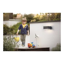 Philips Aplique de exterior Hedgehog Antracita 1x42W