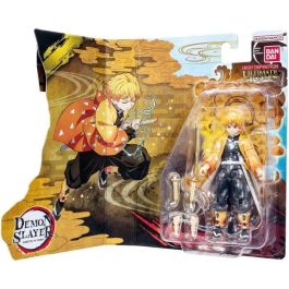 Bandai VE88962 - Figura de acción articulada Zenitsu Agatsuma Demon Slayer Ultimate Legends HD 12 cm