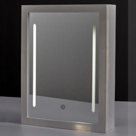Cosmetic Club Espejo Joyero Armario con LED para Cosméticos y Joyas 30x9.3x40.2 cm