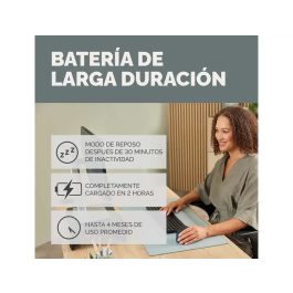 Fellowes Ratón Ergonómico Vertical Inalámbrico Bluetooth con Cable, Óptico 1600 DPI, Diestro, Negro, Hecho de Plástico Reciclado - Certificado FIRA