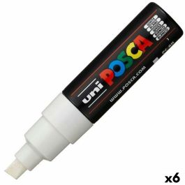 Marcador POSCA PC-8K Blanco (6 Unidades) Marcador POSCA PC-8K Blanco (6 Unidades)