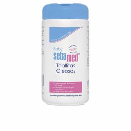 Sebamed BABY Toallitas Oleosas Infantiles 70 unidades con Manzanilla y Pantenol, pH 5.5, Suave Limpieza y Protección Piel Delicada Precio: 12.50000059. SKU: B14L7647LS