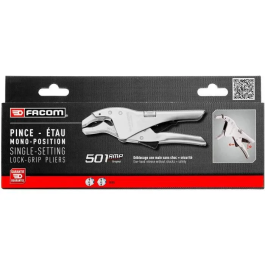 Facom Alicates de Tornillo de Banco 500APB - Una Posición