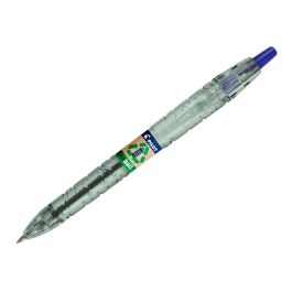 Boligrafo Pilot Ecoball Plastico Reciclado Tinta Aceite Punta De Bola 1 mm Color Azul 10 unidades