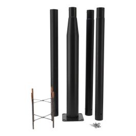 Columna Farola Desmontable Negra 4 Metros Aluminio para Báculos de 76mm Precio: 82.58999958. SKU: B1DGKNGECC