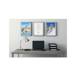 Tablón de Anuncios Nobo Aluminio Polipropileno