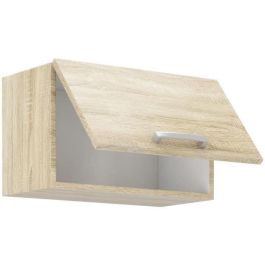 LASSEN Mueble Campana con Puerta Basculante, Decoración Roble Sonoma, 60 x 31,6 x 36 cm