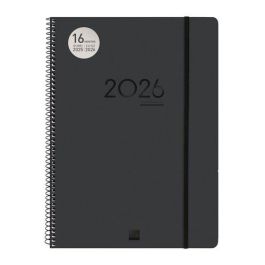 Agenda Anual (2025-26) Finocam 16 Meses Internacional Ikon Espiral Tapa Pp S/V E40 210X297 Con Goma Negro Agenda Anual (2025-26) Finocam 16 Meses Internacional Ikon Espiral Tapa Pp S/V E40 210X297 Con Goma Negro Precio: 20.50000029. SKU: B123QYTMYR