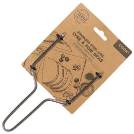 Cook Concept Hilo Cortador Queso y Foie - Acero Inoxidable, Lira - 18.5 cm x 9 cm