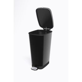 Papelera con pedal KIS Chic Bin Style - L - 50 l - Negro Papelera con pedal KIS Chic Bin Style - L - 50 l - Negro