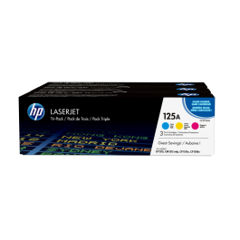 Hp Toner Laser Tricolor 125A Pack 3 Cb541-Cb542-Cb543 Precio: 246.49999968. SKU: B1J9EYSMP8
