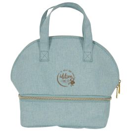 Cook Concept Bolsa Térmica 2 Compartimentos Coup De Fraiche Poliester Gris/Verde Agua