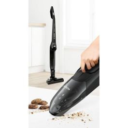 Bosch Aspirador Escoba y de Mano Recargable 20V Batería Li-ion Autonomía 40 min Cepillo AllFloor HighPower Filtro Lavable Negro