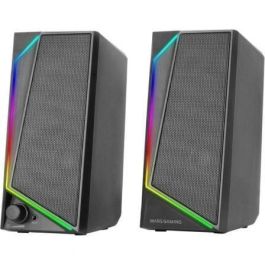MARS GAMING MS72 Altavoces Gaming 15W RGB USB 3.5mm 2.0 Canales