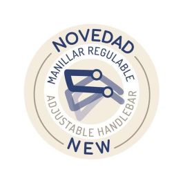 Decuevas Coche de Muñeca Plegable con Bolso Vintage para Muñecas de hasta 48 cm