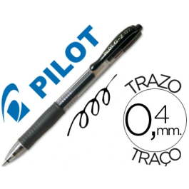 Pilot Bolígrafo G-2 Negro Tinta Gel Retráctil, Punta 0.7mm, Trazo 0.4mm, 70% Reciclado Precio: 23.2683. SKU: B16B52R9T4