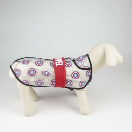 Impermeable ajustable para perro m avengers capitan america talla m Impermeable ajustable para perro m avengers capitan america talla m