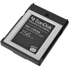 SANDISK Professional PRO-CINEMA CFexpress VPG400 Type B 256GB hasta 1700MB/s Lectura 1400MB/s Escritura