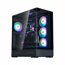 ZALMAN ZAL8800263650644 Caja P40 Prism Plus Semitorre ATX sin fuente de alimentación - Negra