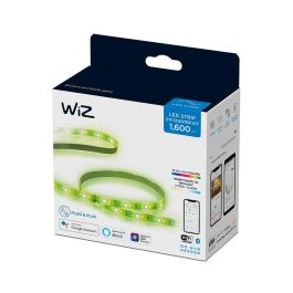 Philips Tira de LED 2m 1.600lm StarterKit Wiz, Control por Voz y App, RGB, 16 Millones de Colores, WiFi y Bluetooth