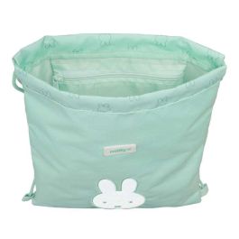 Saco Plano Safta Junior Reciclado Y Repelente Agua Miffy Menta 340x260x10 mm Saco Plano Safta Junior Reciclado Y Repelente Agua Miffy Menta 340x260x10 mm
