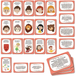 Lisciani Giochi LIS8008324110063 Juego de Cartas para la Gestión de Emociones - Juego Educativo Habilidades para la Vida - Tarjetas Ilustradas