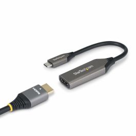 Cable USB Startech 112B-USBC-HDMI21 Gris 20 cm