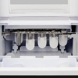 WINKEL KW12 Máquina de hielo, Producción de 12 kg/día, Depósito de agua de 2.2L, Tapa con ventana de control, Panel de pantalla LED WINKEL KW12 Máquina de hielo, Producción de 12 kg/día, Depósito de agua de 2.2L, Tapa con ventana de control, Panel de pantalla LED