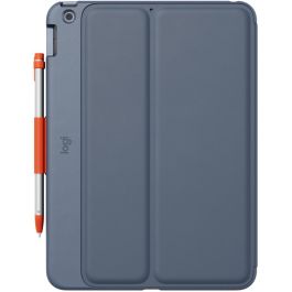 Logitech EMEA-914 Funda Rugged Lite para iPad (7ª, 8ª, 9ª gen) 10.2" Folio Resistente a Caídas CLASSIC BLUE