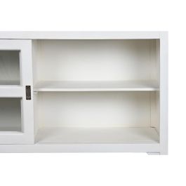 Aparador DKD Home Decor 165 x 45,7 x 105,4 cm Cristal Gris Blanco Marrón oscuro Madera de mango Aparador DKD Home Decor 165 x 45,7 x 105,4 cm Cristal Gris Blanco Marrón oscuro Madera de mango