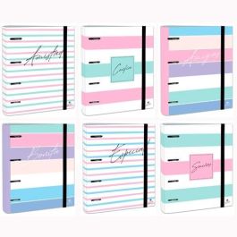 Mariola Carpeta de Anillas Mixtas 4x40 mm Carpeblock con Recambio 100 Hojas y C-Goma, Diseños Surtidos Precio: 9.68999944. SKU: S8412721