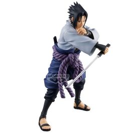 Banpresto Figura Naruto Shippuden Grandista Sasuke - PVC y ABS - BP89927P