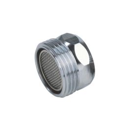 Gardena Adaptador rosca para grifo cocina/baño, macho Ø26,5mm (3/4) a hembra M22x1mm, acero inoxidable Precio: 9.5000004. SKU: S7909439