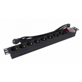 PHASAK Regleta 19" con interruptor 8 tomas - Schuko Precio: 24.50000014. SKU: B1CWHZTJTY