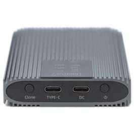 Digitus M.2 NVMe Klonstation 20Gbits USB 3.2 Gen2 Estación Clonación SSD NVMe Externa Sin Herramientas Aluminio Verde