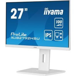 iiyama XUB2792HSU-W6 Monitor 27" Full HD IPS Blanco 100Hz 0.4ms HDMI DP USB