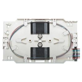 Digitus Caja de Empalme de Fibra Óptica, 12 Pigtails Premontados LC/APC OS2 Monomodo, Beige