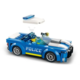 LEGO 60312 Coche de Policía de la Ciudad, Juguete para Niños a partir de 5 Años con Minifigura de Oficial, Serie de Aventuras