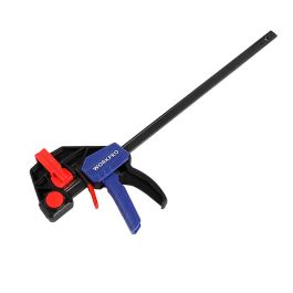 Workpro Sargento Monomanual de Liberación Rápida 300 mm Nylon Resistente con Mordazas Revestidas