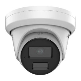 Hikvision DS-2CD3386G2-ISU(2.8mm)(H)(eF) Cámara IP Turret 8MP 4K, Lente 2.8mm, Interior/Exterior IP67, Visión Nocturna 40m, Inteligencia Artificial, Audio, PoE