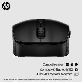 HP 425 Ratón Bluetooth Programable y Portátil con 6 Botones Personalizables, Multidispositivo para hasta 3 Dispositivos